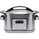 slow cooker with timer and keep warm
